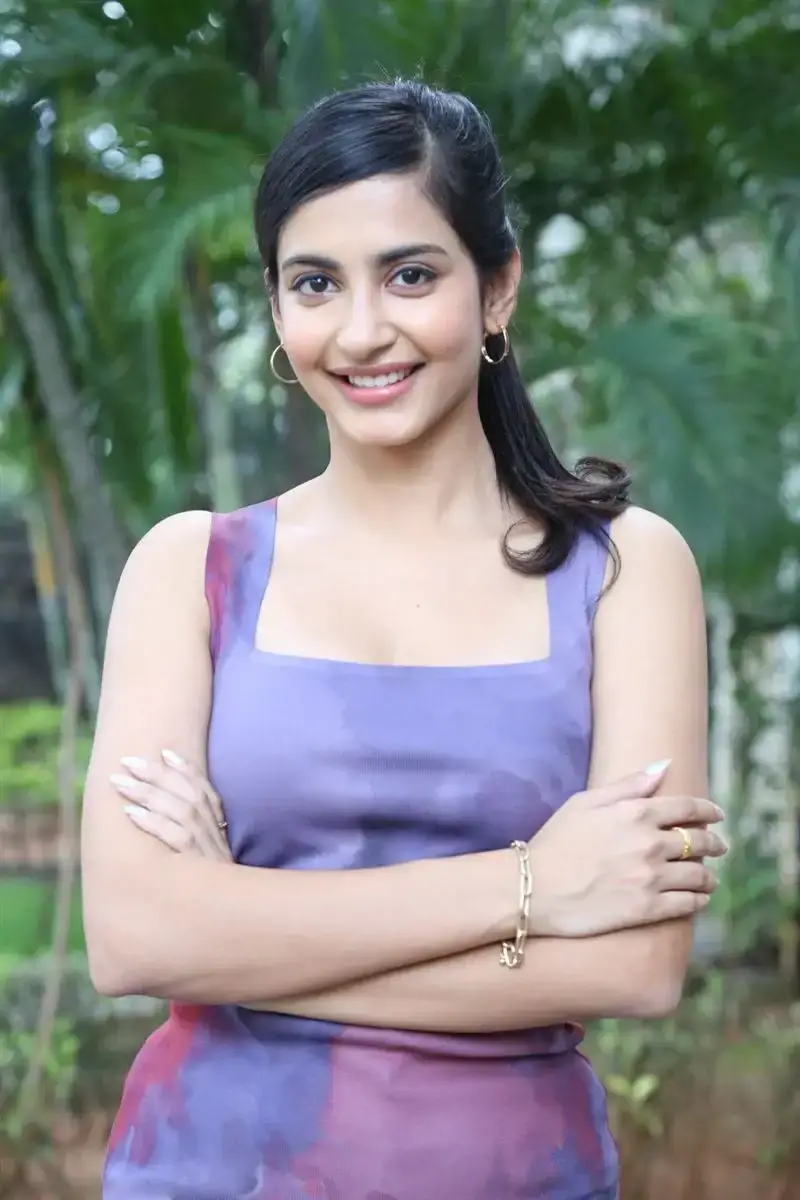 Actress Pragati Srivastava at New Telugu Movie Success Meet